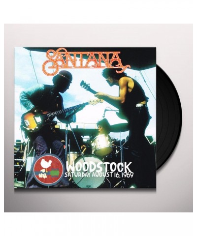 Santana WOODASTOCK SATURDAY AUGUST 16 1969 Vinyl Record $12.60 Vinyl