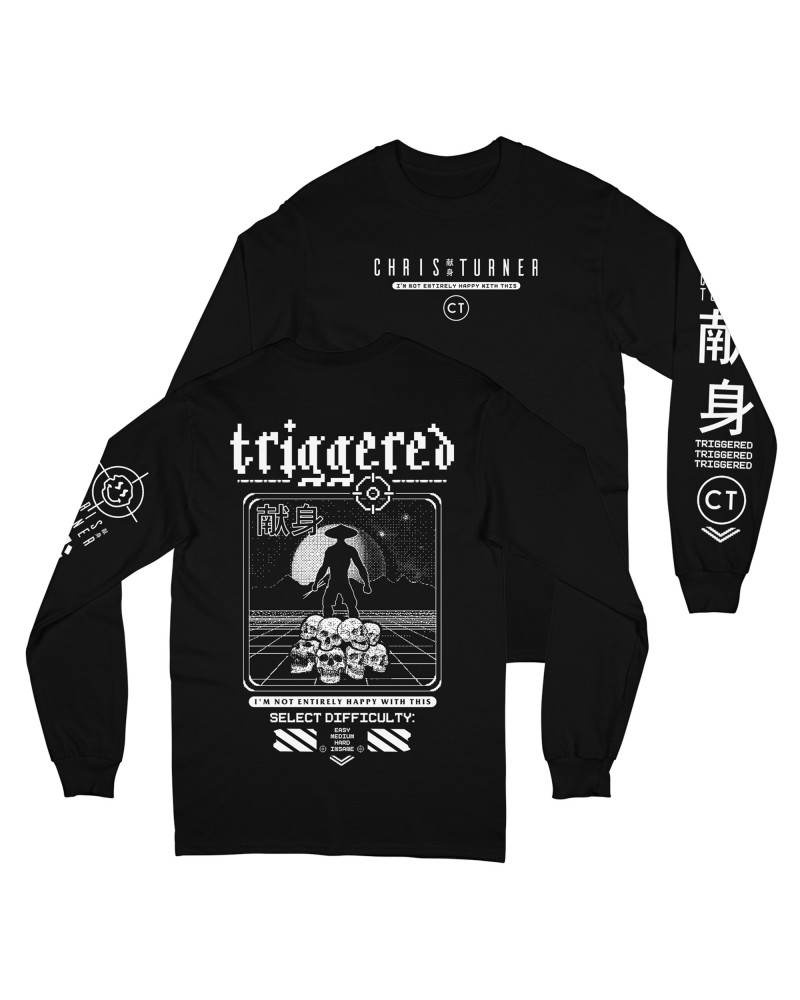 Chris Turner Triggered Long Sleeve (Black) $12.60 Shirts