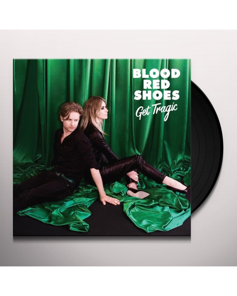 Blood Red Shoes GET TRAGIC (GREEN & BLACK VINYL/LP/7 INCH) Vinyl Record $11.84 Vinyl