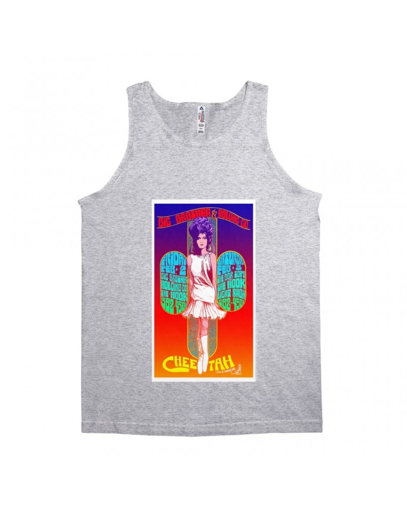 Big Brother & The Holding Company Unisex Tank Top | Feat. Janis Joplin Cheetah Flyer Shirt $11.23 Shirts