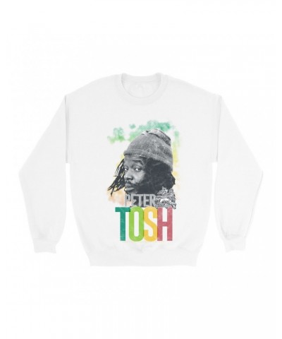 Peter Tosh Sweatshirt | Over The Shoulder Sweatshirt $11.88 Sweatshirts