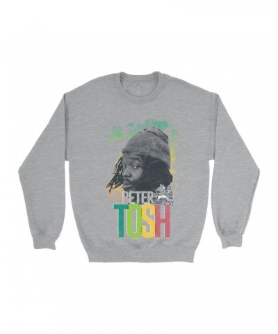 Peter Tosh Sweatshirt | Over The Shoulder Sweatshirt $11.88 Sweatshirts