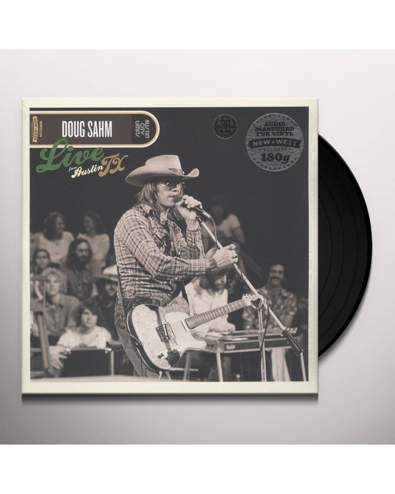 Doug Sahm Live from Austin TX Vinyl Record $10.38 Vinyl