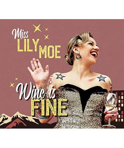 Lily Moe & The Rock WINE IS FINE Vinyl Record $9.06 Vinyl