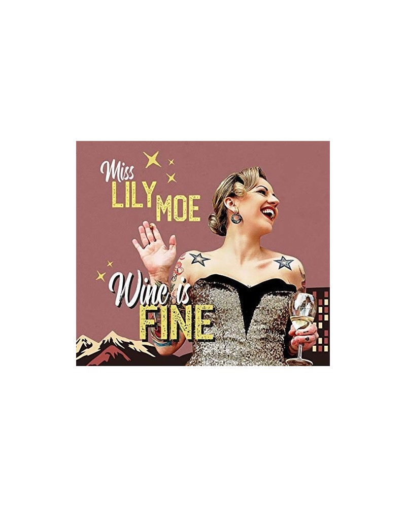 Lily Moe & The Rock WINE IS FINE Vinyl Record $9.06 Vinyl