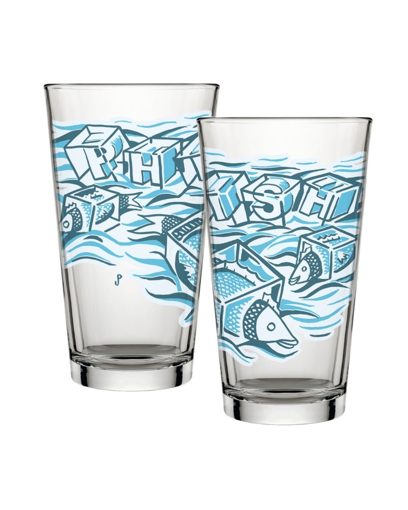 Phish Ice Cube Pollock Pint Glass $6.40 Drinkware