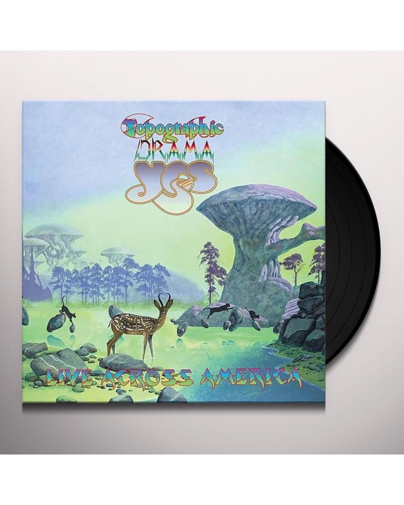 Yes TOPOGRAPHIC DRAMA: LIVE ACROSS AMERICA (3LP) Vinyl Record $27.95 Vinyl