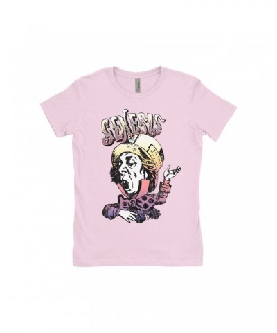 Genesis Ladies' Boyfriend T-Shirt | Colorful Ombre Mad Hatter Shirt $11.73 Shirts