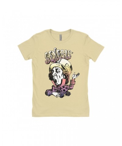 Genesis Ladies' Boyfriend T-Shirt | Colorful Ombre Mad Hatter Shirt $11.73 Shirts