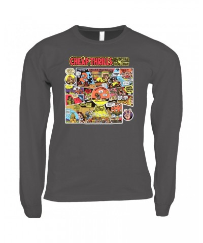 Big Brother & The Holding Company Long Sleeve Shirt | Cheap Thrills Album Cover Shirt $12.58 Shirts