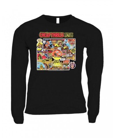 Big Brother & The Holding Company Long Sleeve Shirt | Cheap Thrills Album Cover Shirt $12.58 Shirts