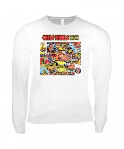 Big Brother & The Holding Company Long Sleeve Shirt | Cheap Thrills Album Cover Shirt $12.58 Shirts