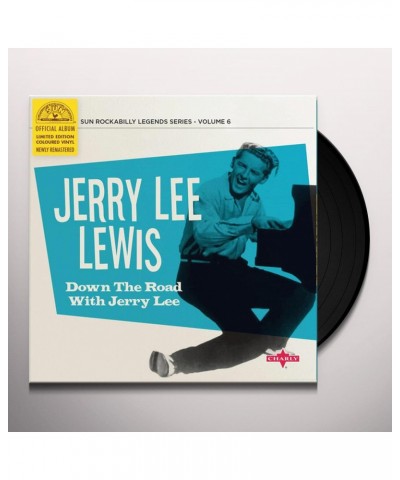 Jerry Lee Lewis DOWN THE ROAD WITH JERRY LEE Vinyl Record $7.48 Vinyl