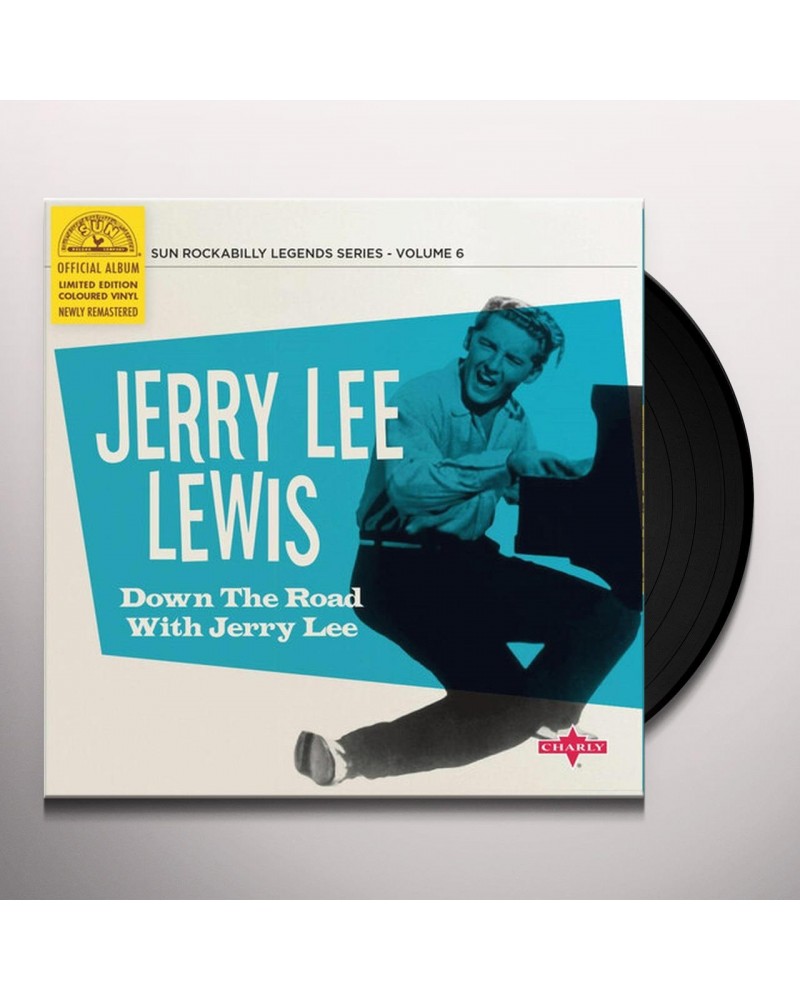 Jerry Lee Lewis DOWN THE ROAD WITH JERRY LEE Vinyl Record $7.48 Vinyl