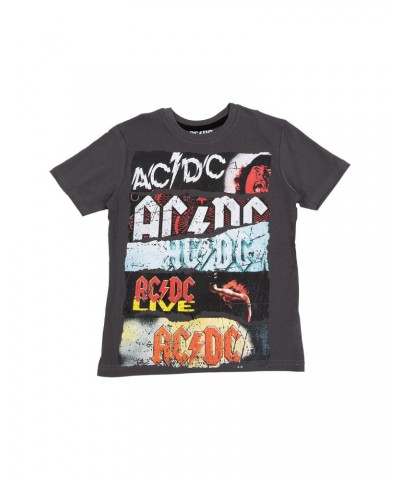 AC/DC Multi Album Broken Mirror Juniors T-Shirt $9.18 Shirts