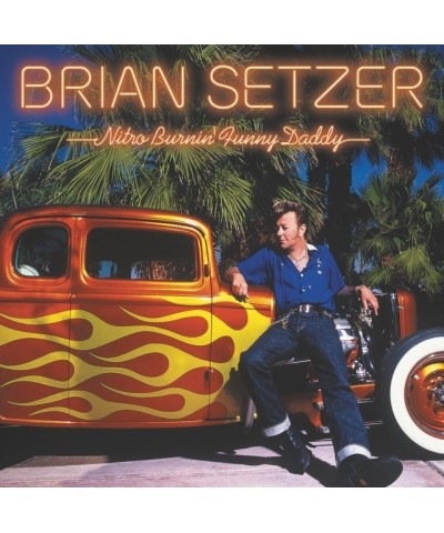 Brian Setzer LP Vinyl Record Nitro Burnin' Funny Daddy (Red Vinyl) $15.89 Vinyl