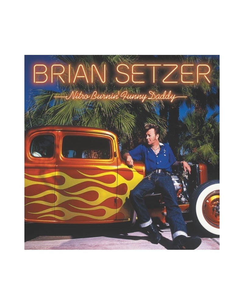 Brian Setzer LP Vinyl Record Nitro Burnin' Funny Daddy (Red Vinyl) $15.89 Vinyl