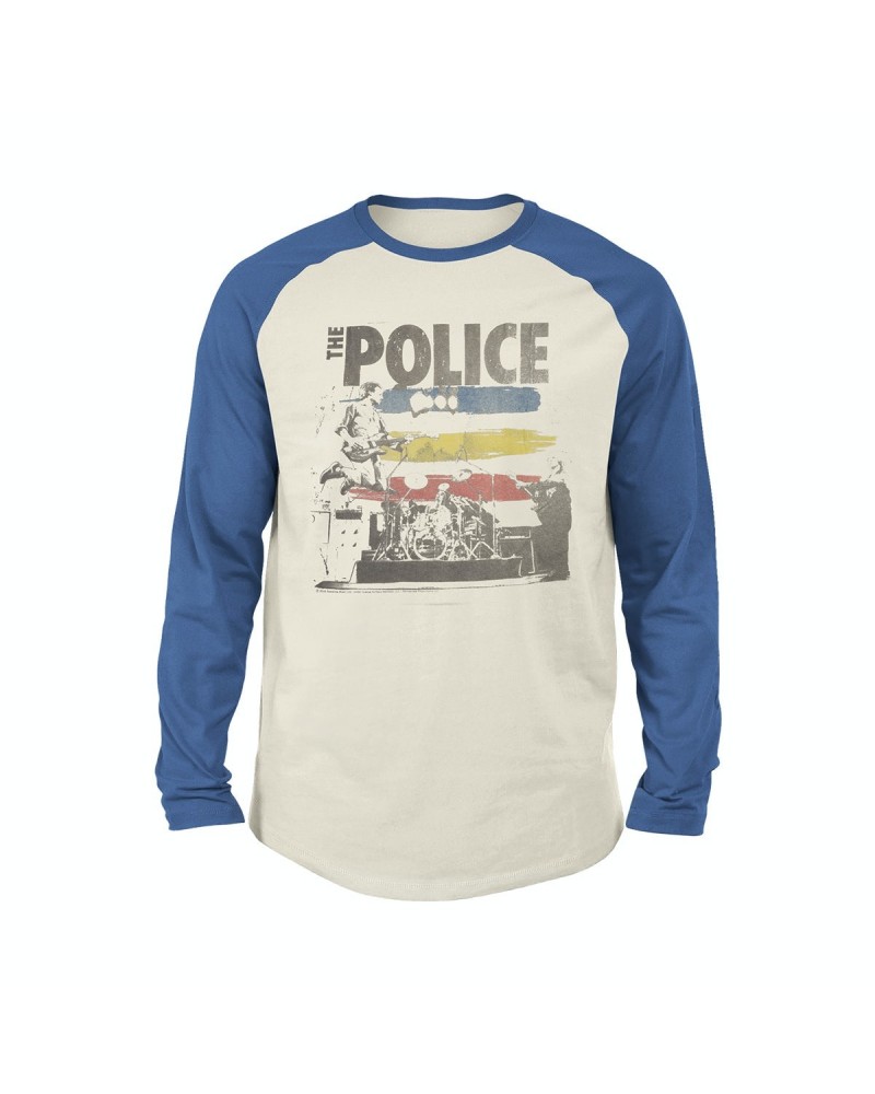 The Police Concert Photo Long Sleeve Raglan T-shirt $8.93 Shirts