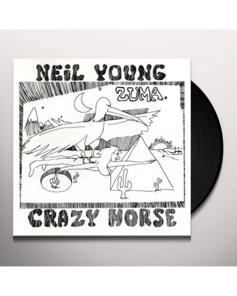 Neil Young Zuma Vinyl Record $7.26 Vinyl