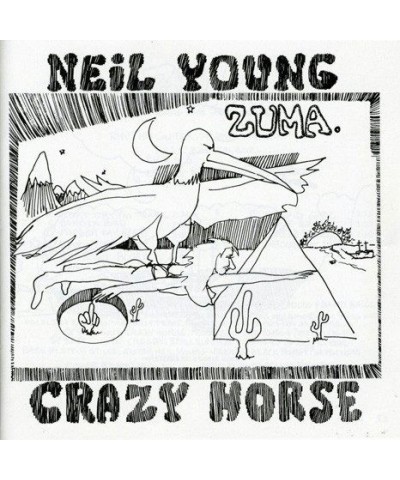 Neil Young Zuma Vinyl Record $7.26 Vinyl