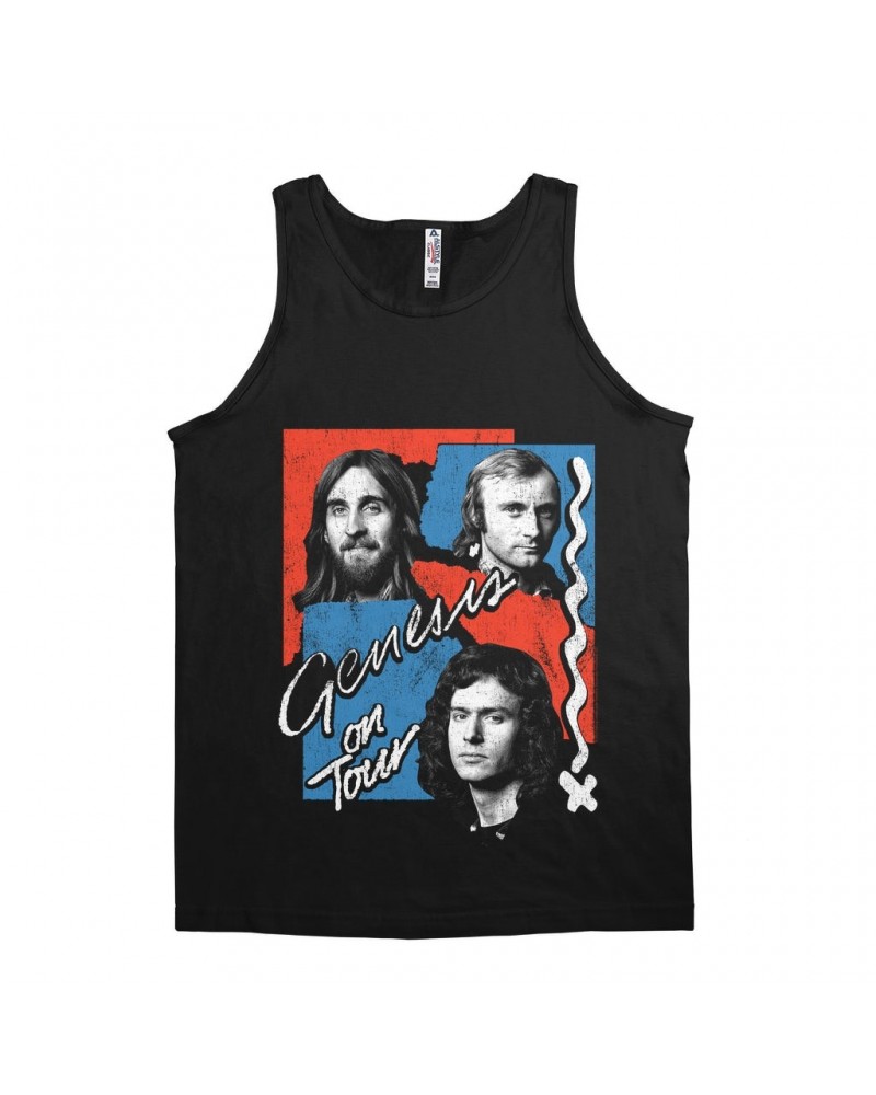 Genesis Unisex Tank Top | Live On Tour Distressed Shirt $7.49 Shirts