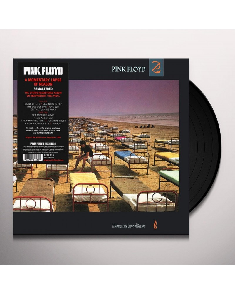 Pink Floyd MOMENTARY LAPSE OF REASON Vinyl Record $10.45 Vinyl