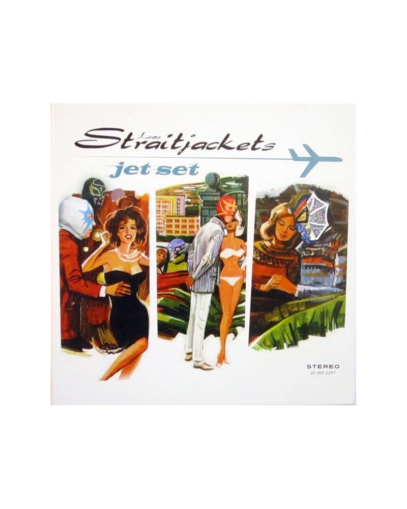 Los Straitjackets Jet Set (10 Th Anniversary Sky Blue Vin Vinyl Record $9.44 Vinyl