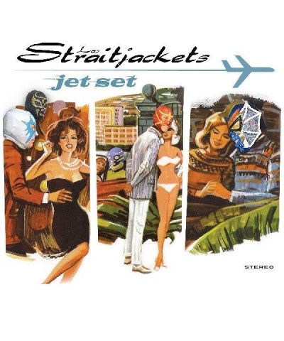 Los Straitjackets Jet Set (10 Th Anniversary Sky Blue Vin Vinyl Record $9.44 Vinyl