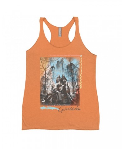 Genesis Ladies' Tank Top | Colorful Watercolor Band Photo In NYC Shirt $9.84 Shirts