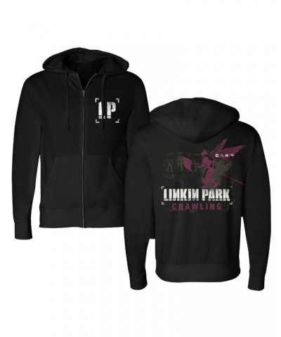 Linkin Park LP Crawling Side Street Soldier Zip Hoodie $25.20 Vinyl