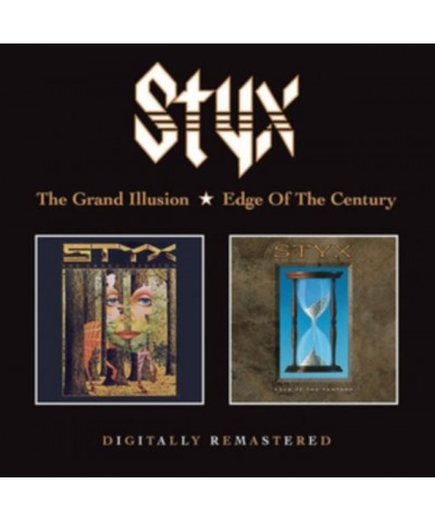 Styx CD - The Grand Illusion / Edge Of The Century $10.67 CD