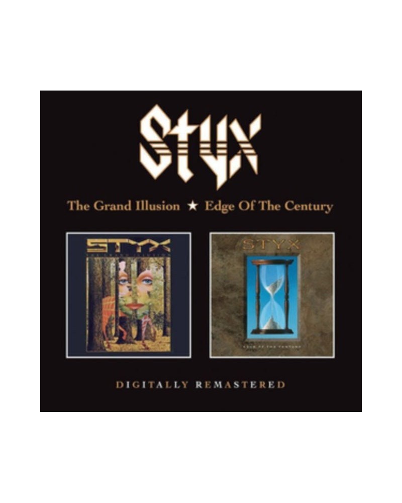 Styx CD - The Grand Illusion / Edge Of The Century $10.67 CD