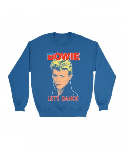 David Bowie Sweatshirt | Let's Dance Classic Sweatshirt $11.53 Sweatshirts