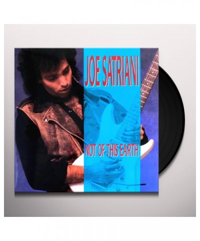 Joe Satriani NOT OF THIS EARTH (18G/TRANSPARENT BLUE VINYL) Vinyl Record $13.60 Vinyl