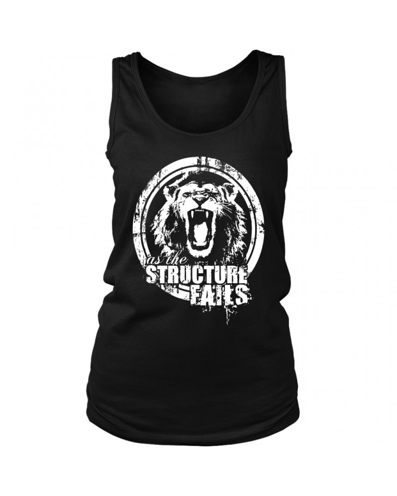 As The Structure Fails Women's Lion Tank $11.18 Shirts