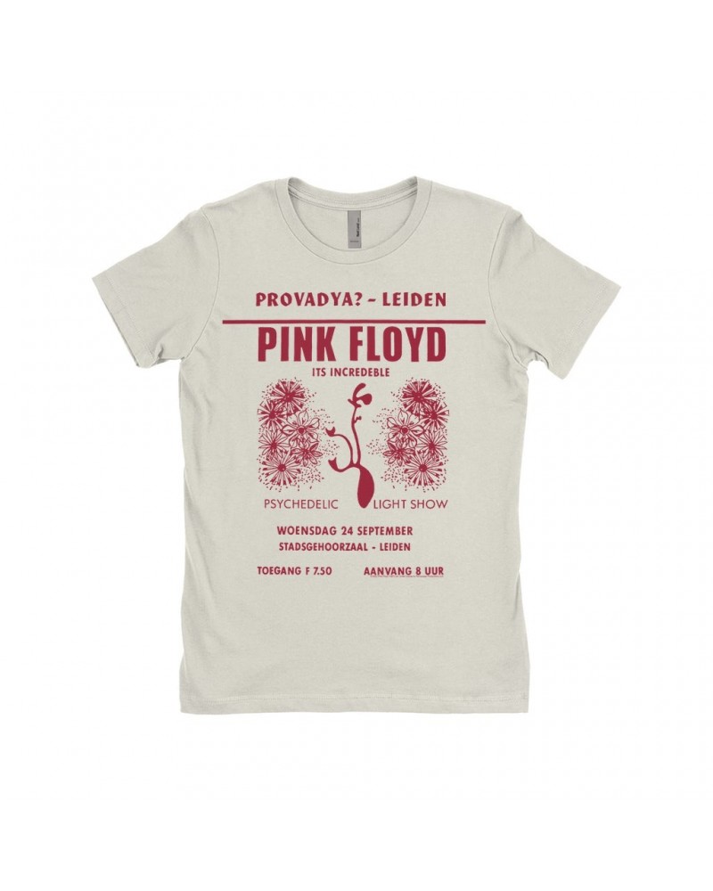 Pink Floyd Ladies' Boyfriend T-Shirt | Provadya Concert Poster Shirt $12.48 Shirts