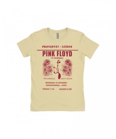 Pink Floyd Ladies' Boyfriend T-Shirt | Provadya Concert Poster Shirt $12.48 Shirts