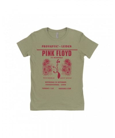 Pink Floyd Ladies' Boyfriend T-Shirt | Provadya Concert Poster Shirt $12.48 Shirts