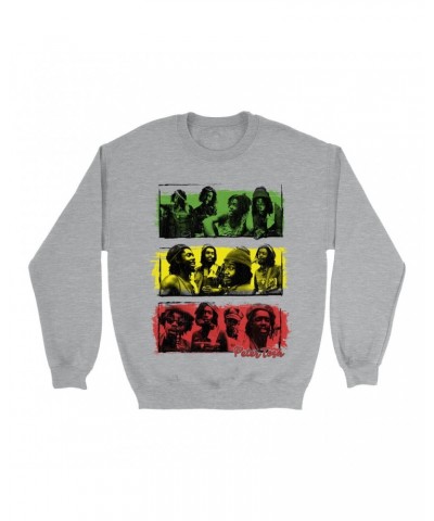 Peter Tosh Sweatshirt | Reggae Photo Collage Sweatshirt $13.28 Sweatshirts