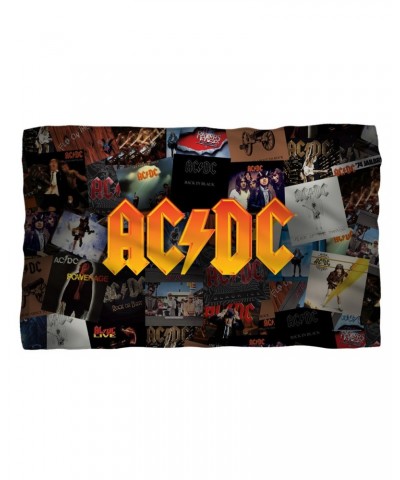 AC/DC Albums -Fleece Blanket - White [36 X 58] $13.60 Blankets