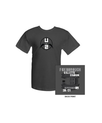 U2 Gillette Stadium Foxborough T-Shirt $10.00 Shirts