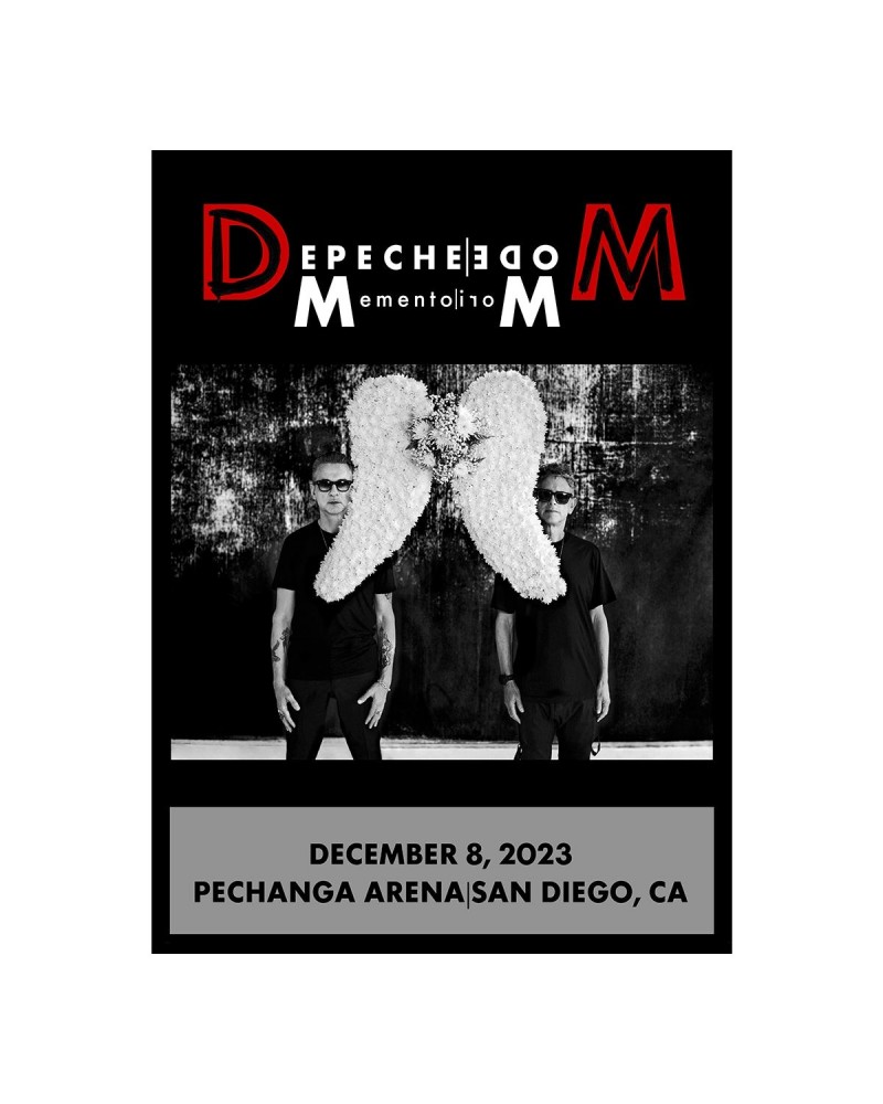 Depeche Mode Memento Mori Tour 2023 San Diego Screen Print Poster Limited Edition $22.50 Decor