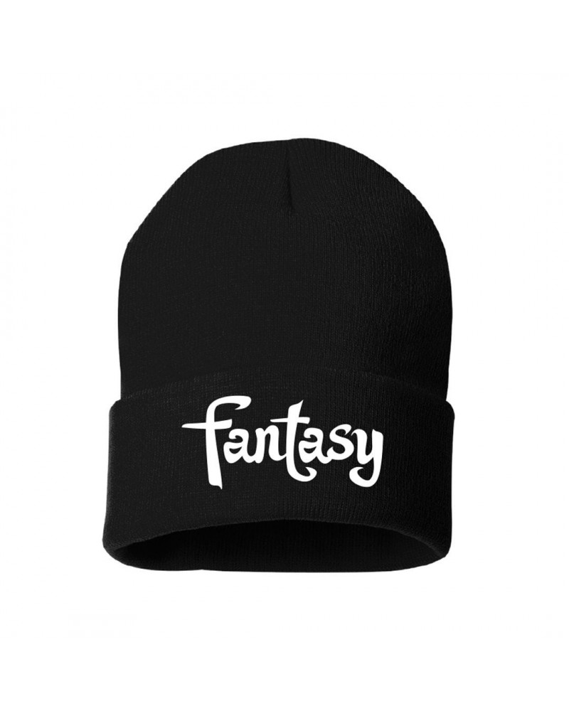 Fantasy Records Embroidered 12” Black Knit Cap $11.04 Hats