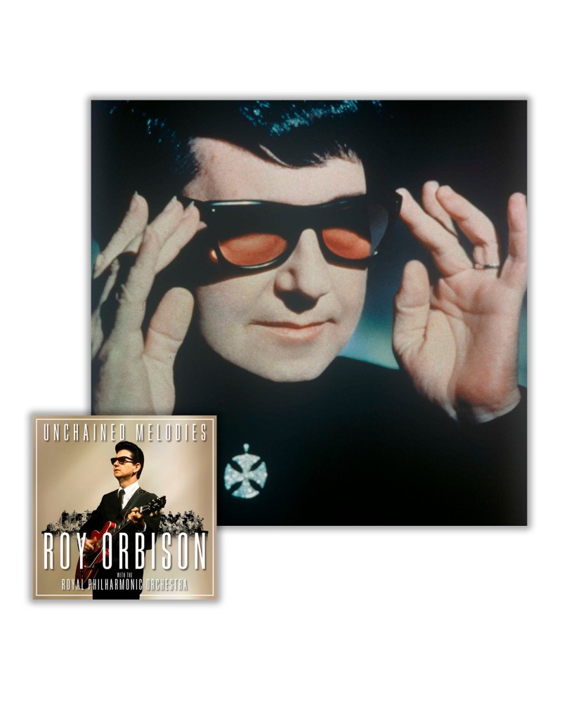 Roy Orbison CD + Numbered Limited Edition 12" x 12" Print $7.25 CD