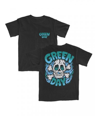 Green Day Blue Skull T-Shirt $11.10 Shirts