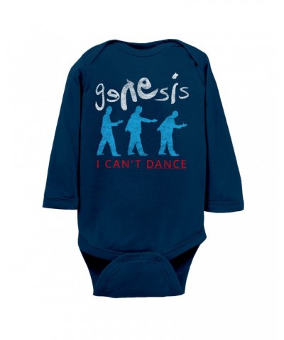 Genesis Long Sleeve Bodysuit | I Can't Dance Logo Distressed Bodysuit $8.82 Shirts