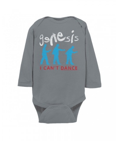 Genesis Long Sleeve Bodysuit | I Can't Dance Logo Distressed Bodysuit $8.82 Shirts