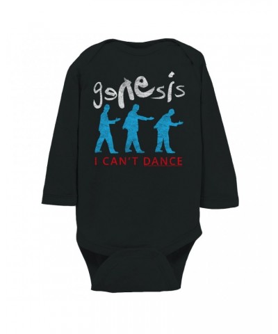 Genesis Long Sleeve Bodysuit | I Can't Dance Logo Distressed Bodysuit $8.82 Shirts