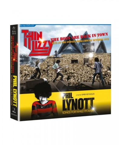 Phil Lynott & Thin Lizzy Songs For While I'm Away + The Boys Are Back In Town (Live) (CD/DVD/Blu-ray) CD $19.00 CD