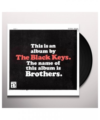 The Black Keys Brothers Vinyl Record $16.80 Vinyl